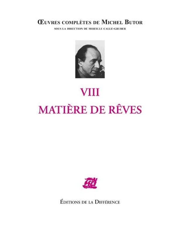 Oeuvres complètes de Michel Butor VIII