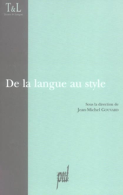 De la langue au style