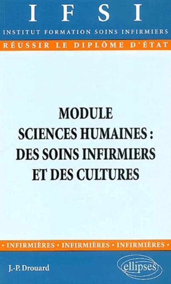 Module sciences humaines : des soins infirmiers et des cultures