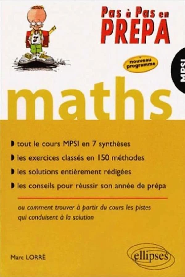 Mathématiques, MPSI