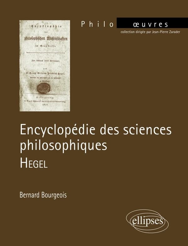 "Encyclopédie des sciences philosophiques", Hegel