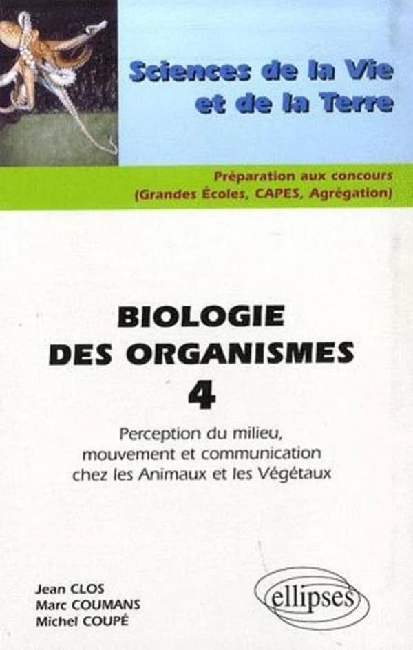 Perception du milieu, mouvement et communication chez les animaux et les végétaux