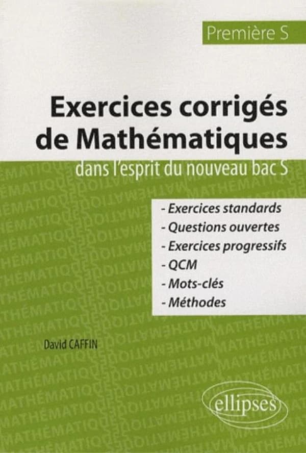 Exercices corrigés de mathématiques dans l'esprit du nouveau bac S