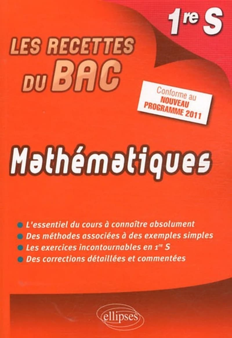 Mathématiques ; 1ère S