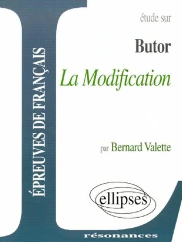 Étude sur Michel Butor, "La modification"