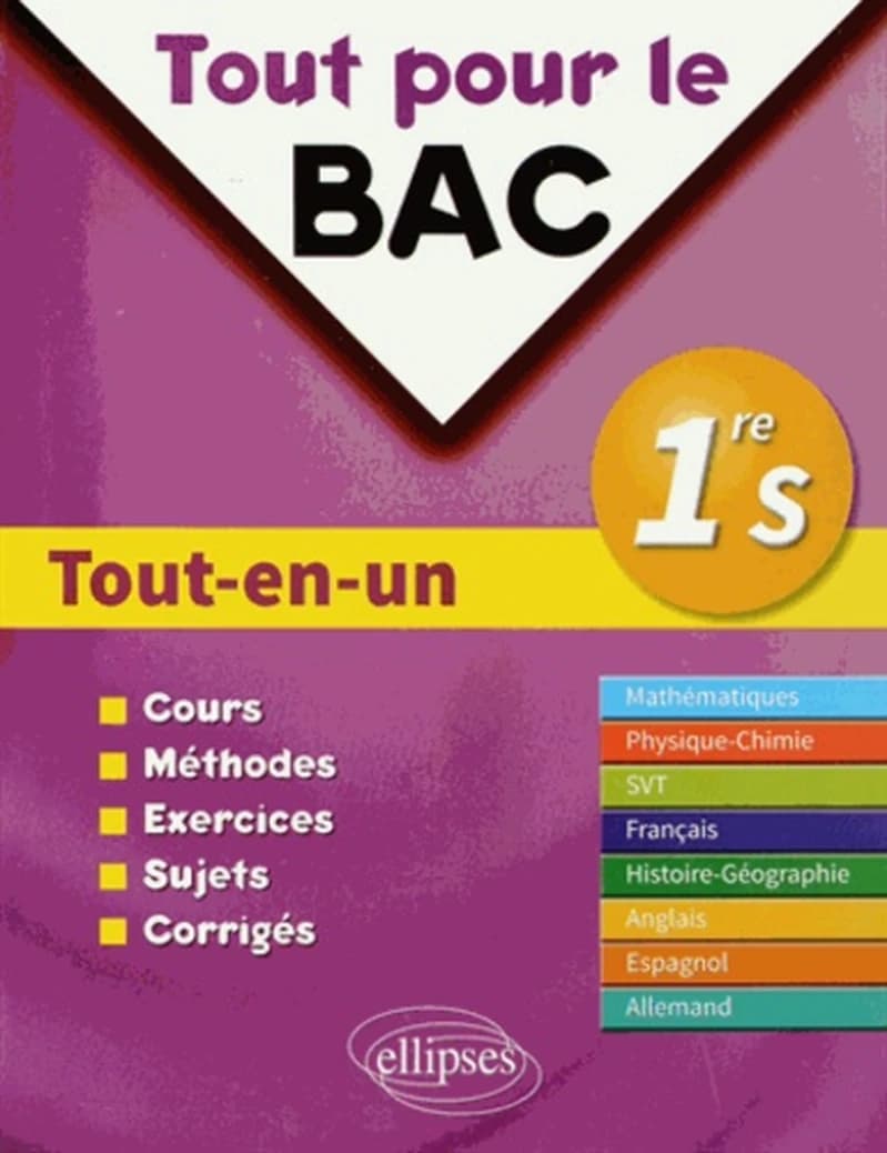 Tout pour le bac : tout-en-un ; 1ère S