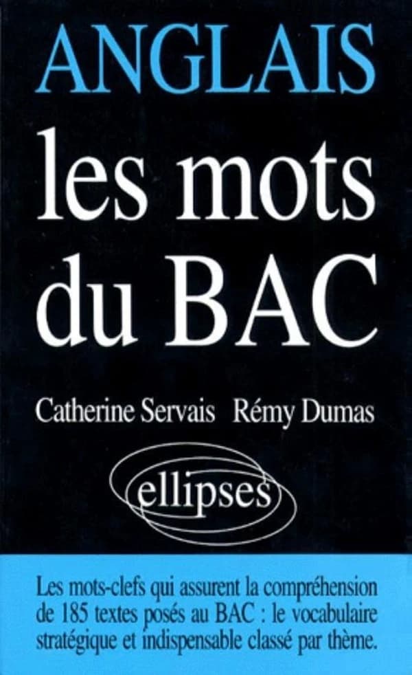 Anglais, les mots du bac