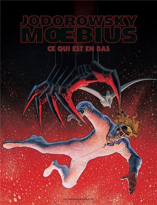 Ce qui est en bas (Éd. noir et blanc) Jodorowsky, Moebius
