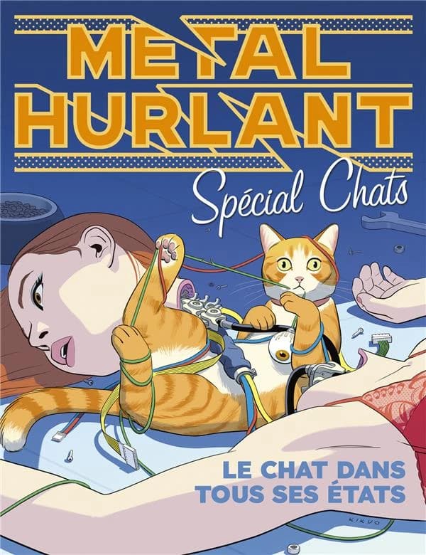 Métal Hurlant. Spécial chats - Hors-série