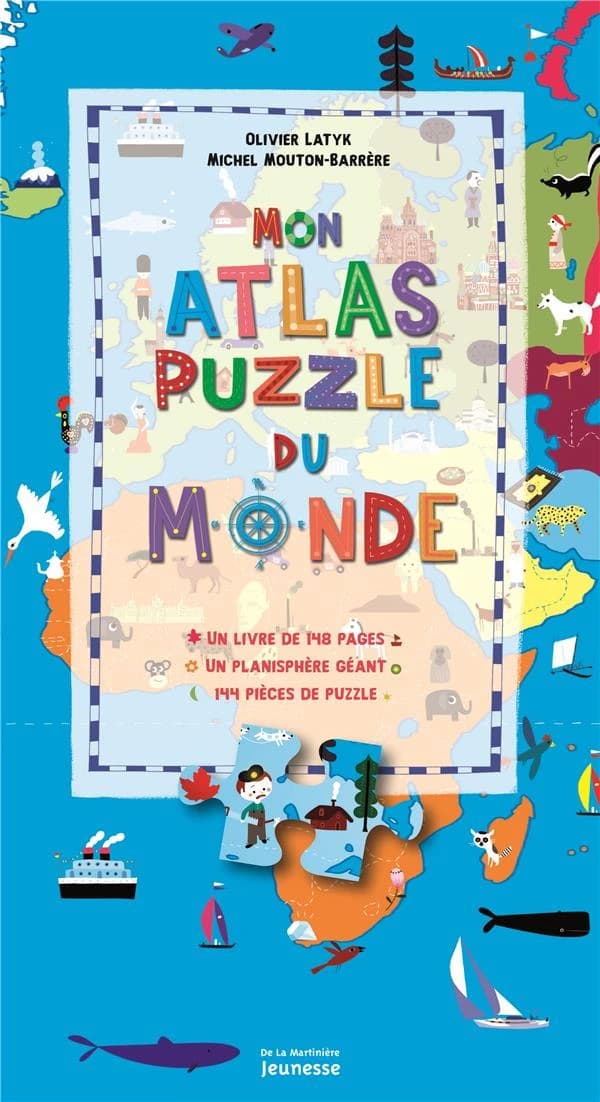 Mon atlas puzzle du monde