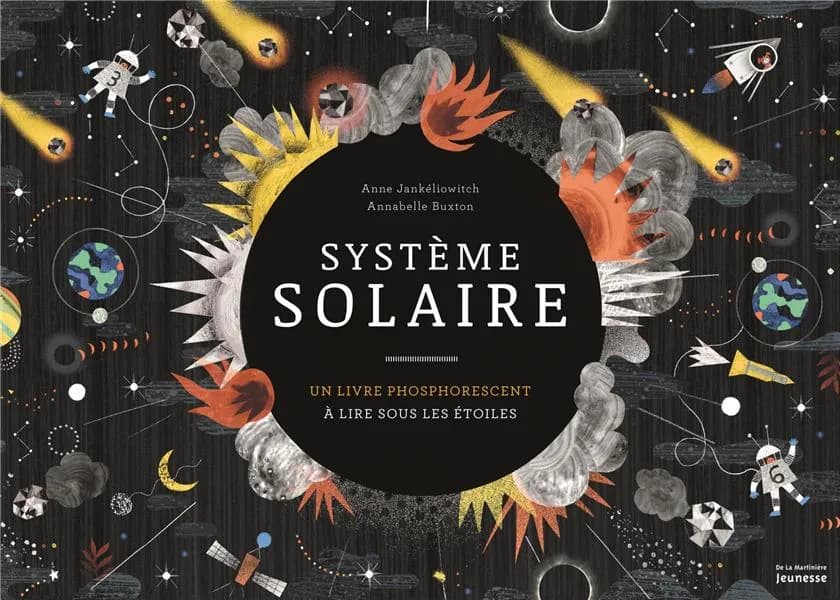 Système solaire : un livre phosphorescent à lire sous les étoiles