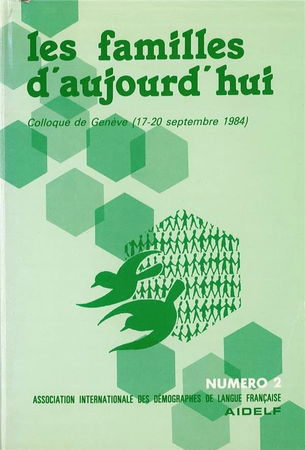 Les Familles d'aujourd'hui : démographie et évolution récente des comportements familiaux