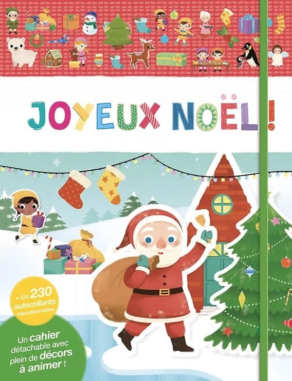 Mes tout premiers autocollants : Joyeux Noël ! : [Autocollant]
