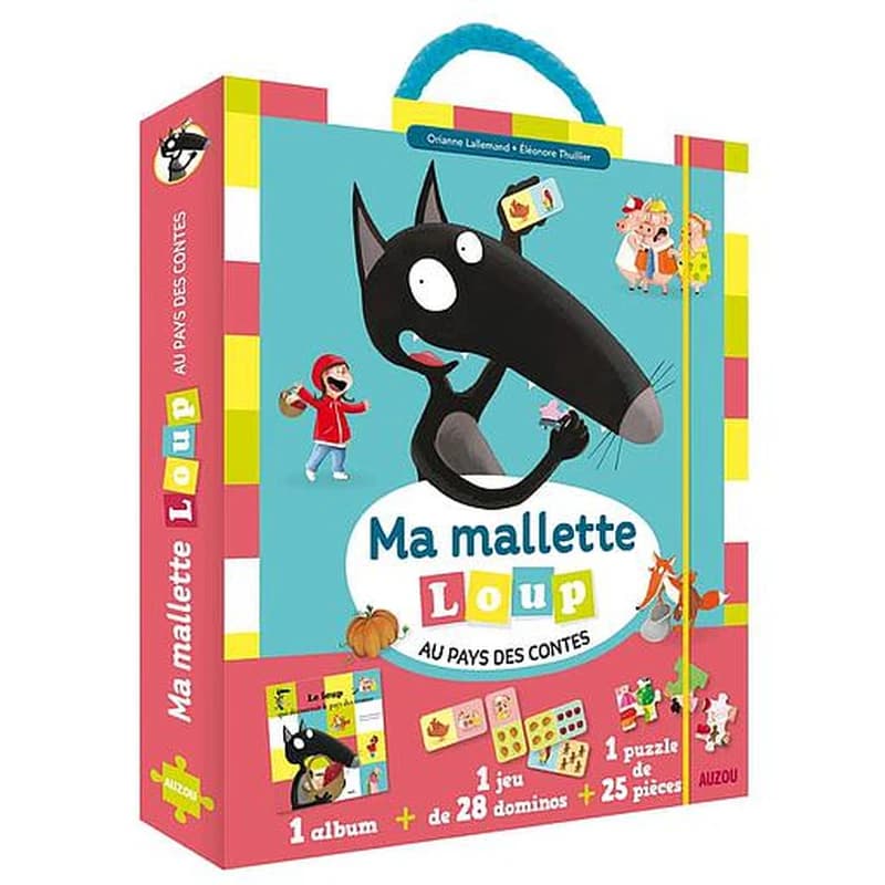 Ma mallette Loup au pays des contes