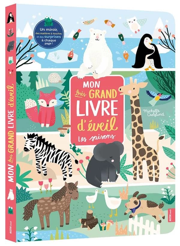 Mon très grand livre d'éveil : les saisons