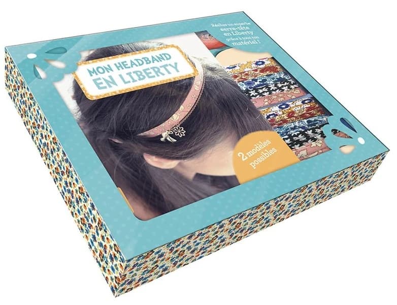 Mon headband en liberty : réalise un superbe serre-tête en Liberty grâce à tout ton matériel ! : 2 modèles possibles