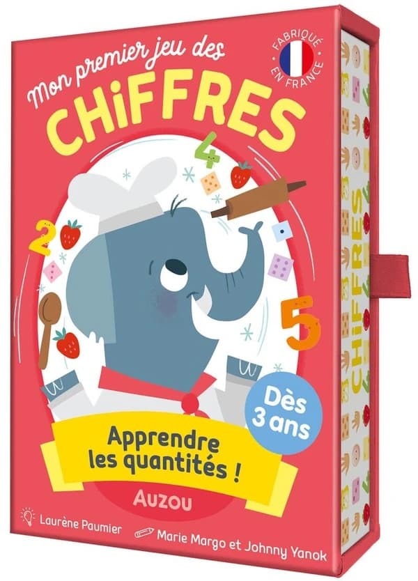 Mon premier jeu de chiffres ; apprendre les quantités !