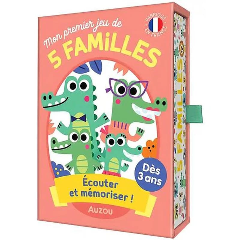 Mon premier jeu de 5 familles ; écouter et mémoriser !