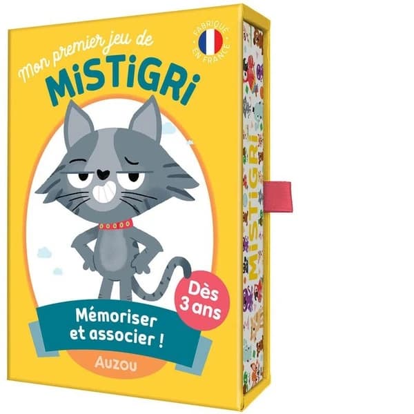 Mon premier jeu de mistigri ; mémoriser et associer