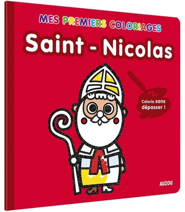 Mes premiers coloriages : Saint-Nicolas
