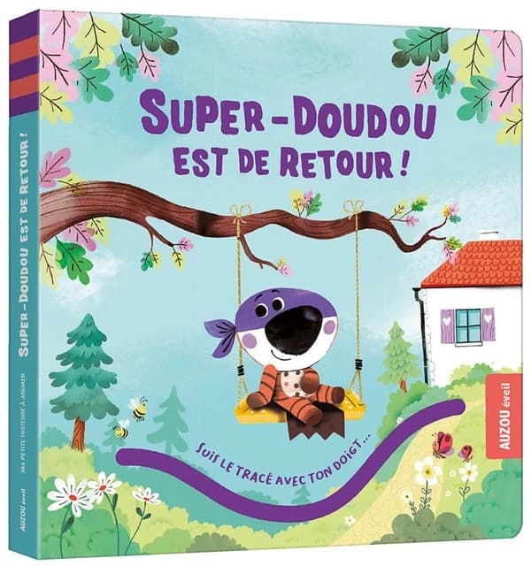 Super-doudou est de retour ! : suis le tracé avec ton doigt