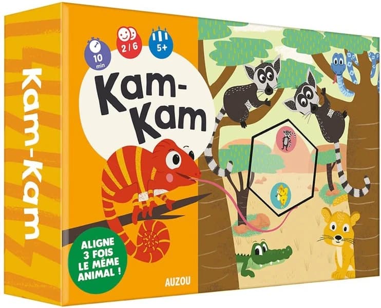 P'tits jeux : p'tit jeu de kam kam ; caméléon
