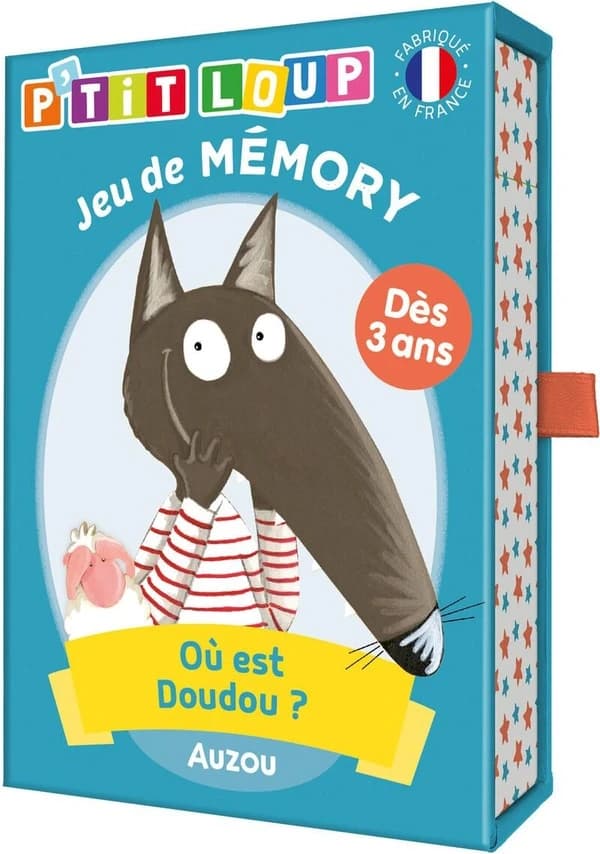 P'tit Loup, Jeu de mémory - Où est Doudou ?