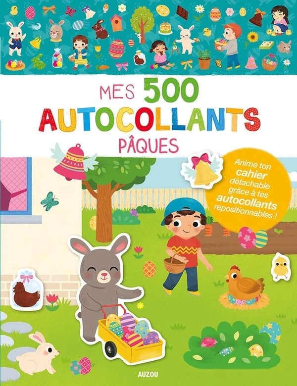 Mes 500 autocollants Pâques
