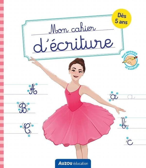 Mon cahier d'écriture ; danse