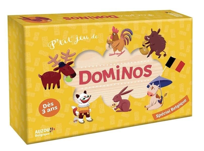 P'tits jeux : p'tit jeu de dominos : spécial Belgique