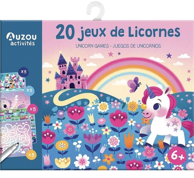 20 jeux de Licornes : [Album à colorier]