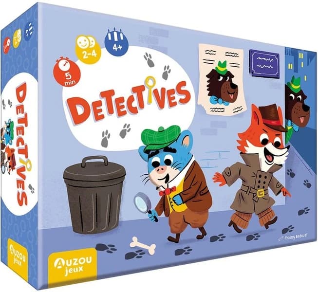 P'tits jeux : p'tit jeu de détectives : à toi de mener l'enquête