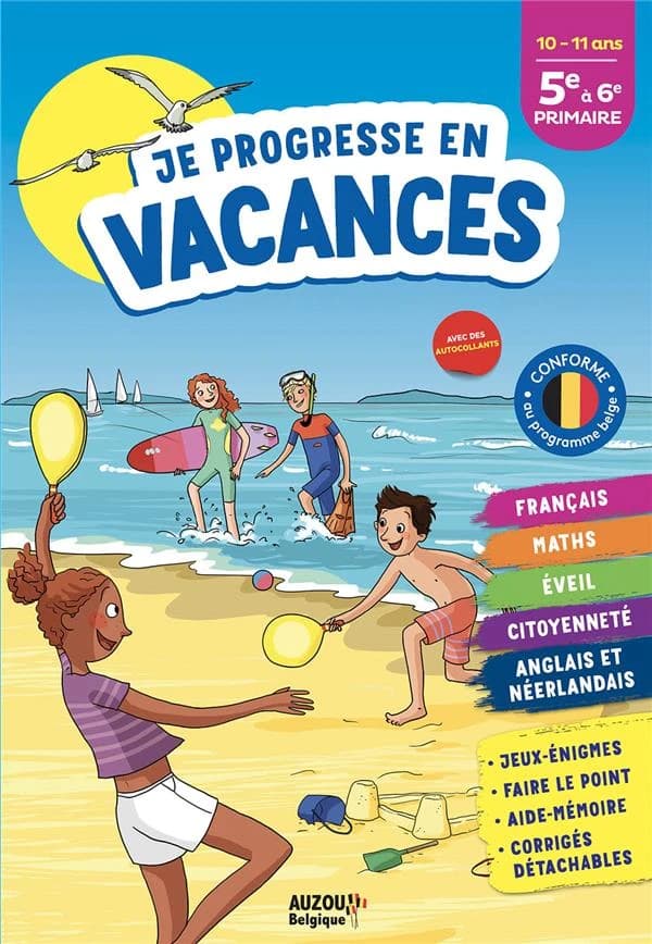 Je progresse en vacances