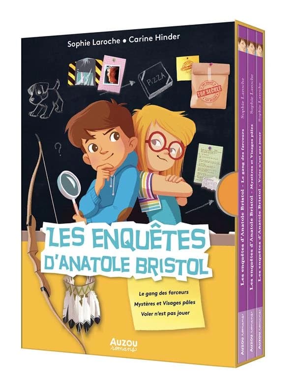 Les enquêtes d'Anatole Bristol : coffret t.1 à t.3