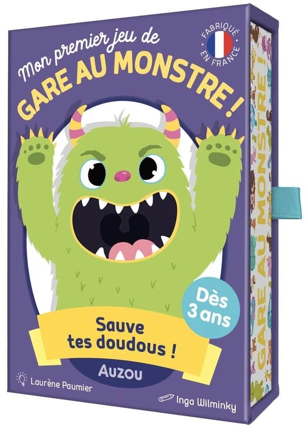 Mon premier jeu de gare au monstre ! sauve tes doudous !