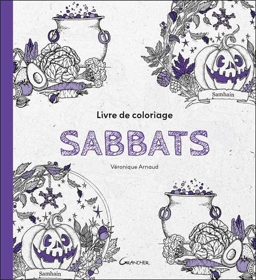 Sabbats : livre de coloriage : [Album à colorier]