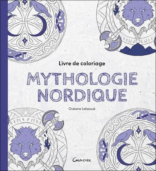 Livre de coloriage mythologie nordique