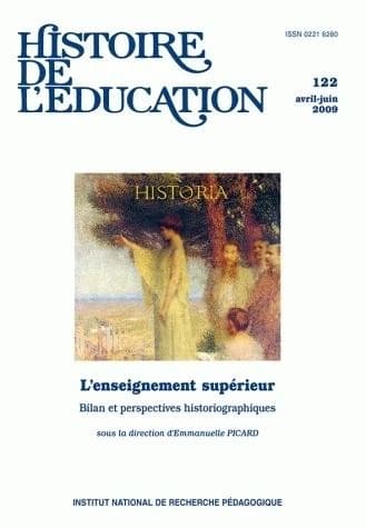 Histoire de l'éducation, n° 122