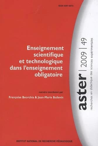 Enseignement scientifique et technologique dans l'enseignement obligatoire