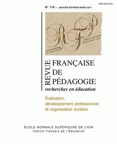 Revue française de pédagogie, n° 174