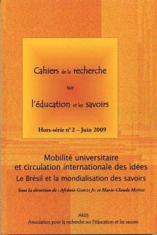 Cahiers de la recherche sur l'éducation et les savoirs, hors-série n°2