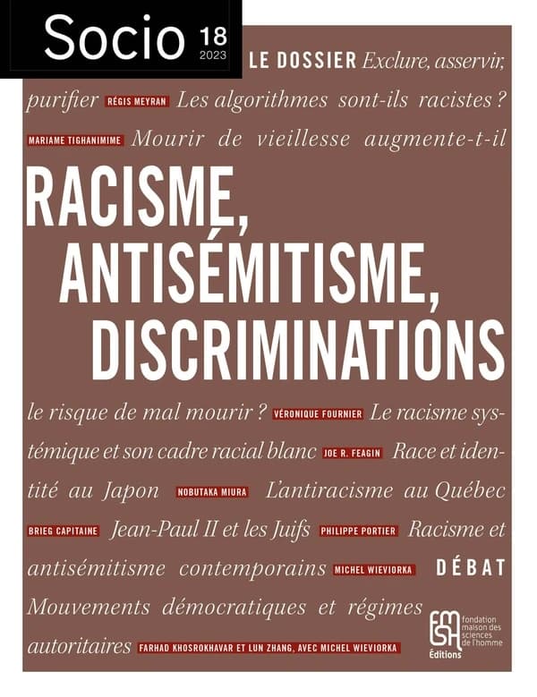 SOCIO Tome 18 : Racisme, antisémitisme, discriminations