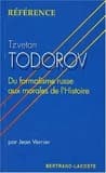 Tzvetan Todorov : du formalisme russe aux morales de l'histoire