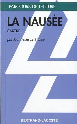 "La nausée", Jean-Paul Sartre