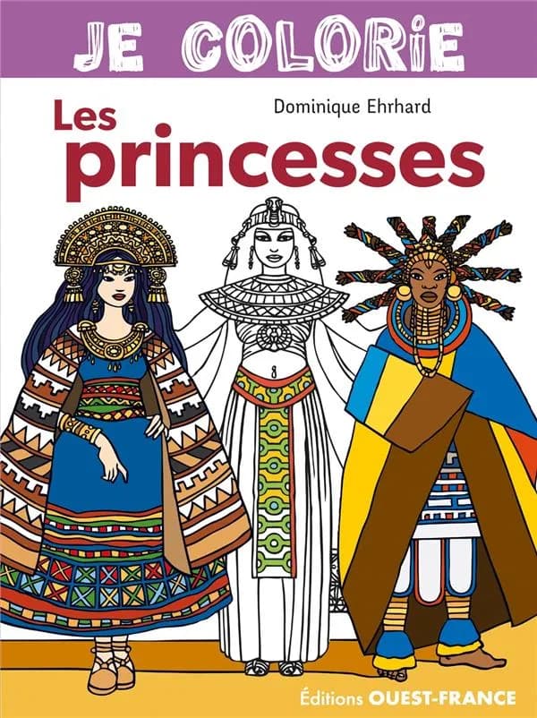 Je colorie : Les princesses