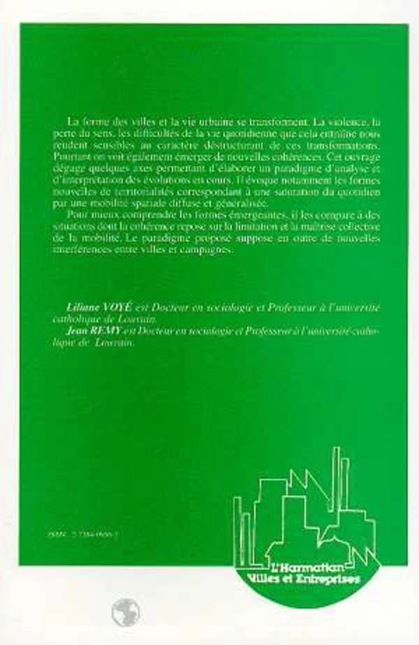 La ville, vers une nouvelle définition ?