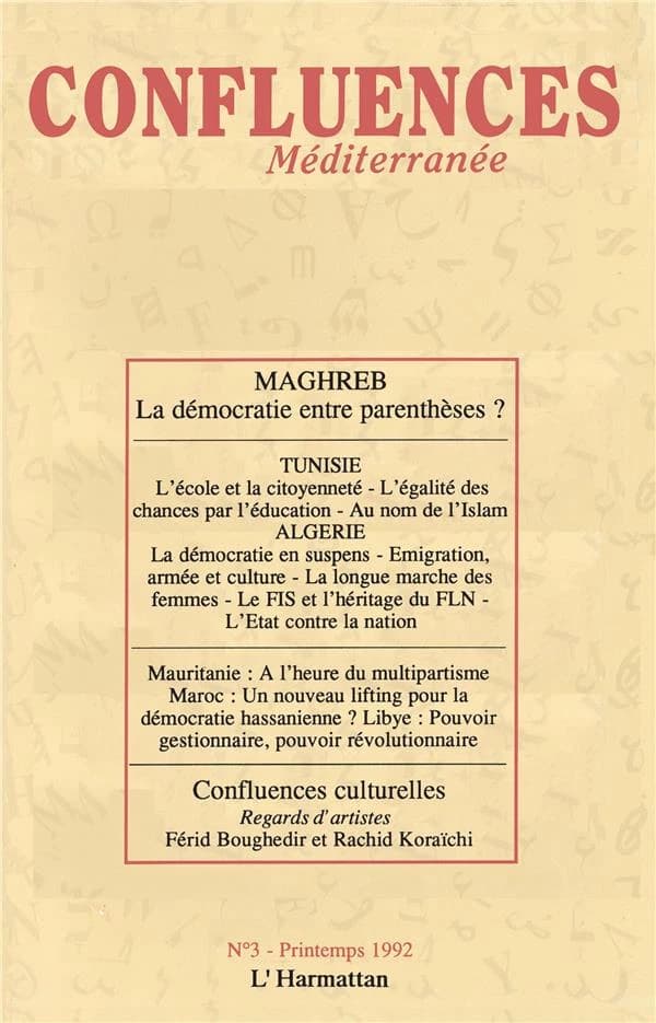 MAGHREB : LA DÉMOCRATIE ENTRE PARENTHÈSES