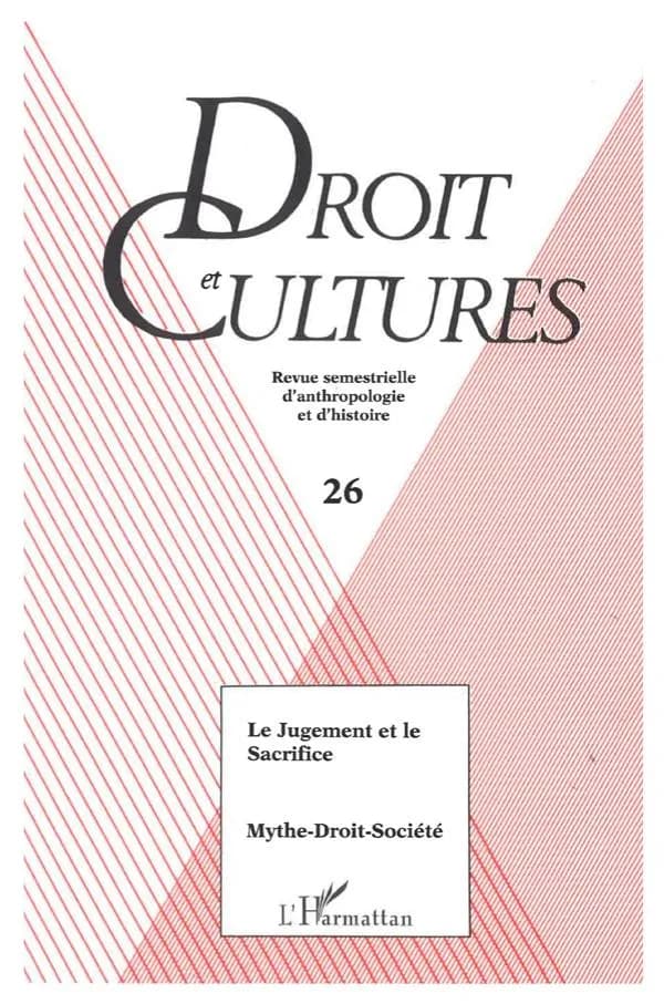 Jugement et le sacrifice  mythe-droit-societe