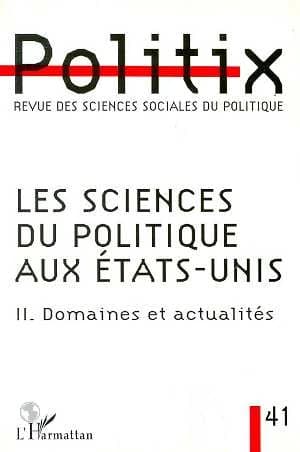 Les sciences du politique aux etats-unis
