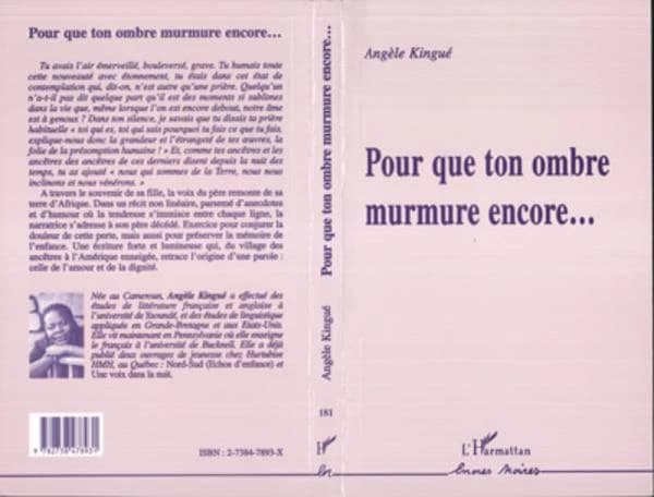 Pour que ton ombre murmure encore